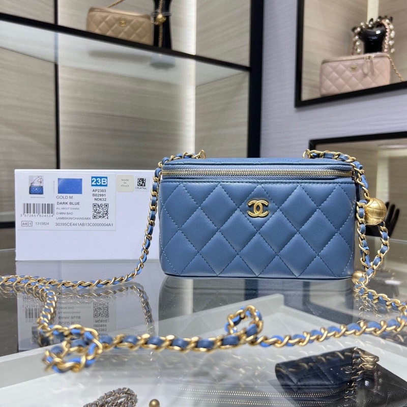 Ch*el cosmetic bags